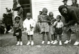 Group Portrait of Children with Baskets and Candy, St. Elizabeth Mission, Selma, Alabama, 1940