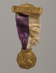 National Association of Colored Women's Convention Delegate's badge