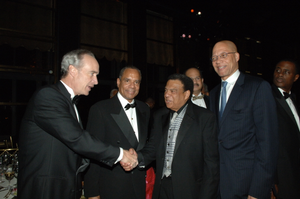 Assignment: 48-DPA-04-11-08_SOI_K_Af-Am_Exp] Fundraising gala for the National Park Foundation's African American Experience Fund (AAEF) at the Rainbow Room in Rockefeller Center, New York City, New York, where Secretary Dirk Kempthorne [joined former U.S. Ambassador to the United Nations and civil rights leader Andrew Young, former Assistant Secretary of Labor and Little Rock school integration pioneer Ernest Green, Coca-Cola Company Vice President Ingrid Saunders Jones, public television news correspondent and moderator Gwen Ifill, and AAEF Board of Trustees Chairman Robert Harris among the dignitaries on hand] [48-DPA-04-11-08_SOI_K_Af-Am_Exp_IOD_3334.JPG