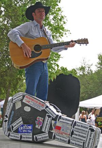 Dean Strickland at Denton Arts & Jazz Festival, 2008