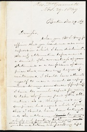 Letter to] Dear sir [manuscript