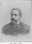 Thumbnail for Hon. Chris J. Perry; Member of the City Council, Philadelphia, Pa.; Editor, Philadelphia "Tribune," Member, Committee on Politics, National Sociological Society