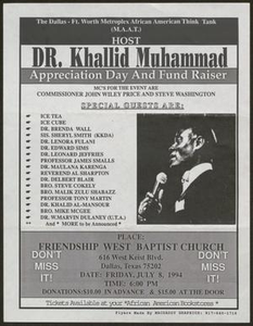 Thumbnail for Flyer: Dr. Kallid Muhammad