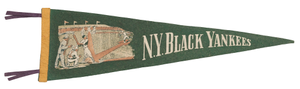 Pennant for the New York Black Yankees