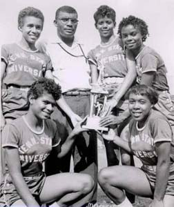 Tigerbelle Track Team, 1955