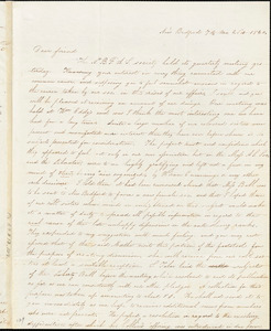 Letter, New Bedford, [Massachusetts], to Deborah Weston, 1840 July 26