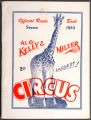 Thumbnail for Official Route Book Season 1952 Al G. Kelly & Miller Bros. Circus