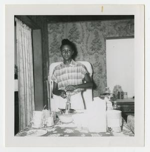 Young Woman Preparing Food