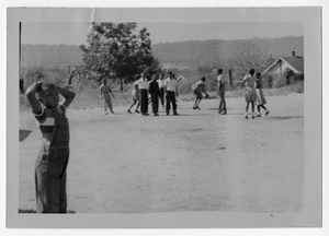 Thumbnail for Photograph of African American school children playing, Manchester, Georgia, 1953