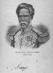 Nissage Saget, président d'Haïti. (1870-1874)