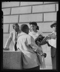 Washington, D.C. International student assembly. American Negro students