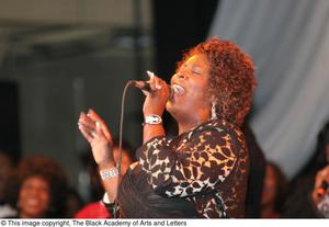 Tramaine Hawkins Performing