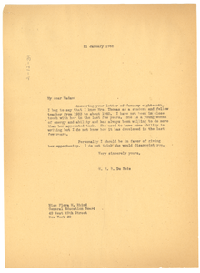 Letter from W. E. B. Du Bois to General Education Board