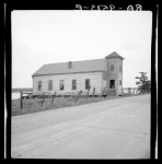 Negro church on the banks of the Mississippi River near Vicksburg, Mississippi