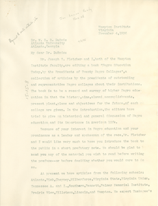 Letter from Iva Louise Handy to W. E. B. Du Bois