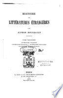 Histoire des littératures étrangères