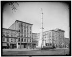 [Albion Hotel and Confederate Monument, Augusta, Ga.]