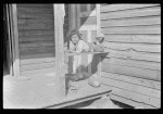 [Untitled photo, possibly related to: Child of mixed-breed Indian, white and Negro, near Pembroke Farms, North Carolina]