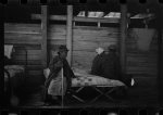 Interior of cotton compress at Forrest City, Arkansas where sick Negro flood refugees are housed