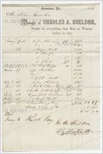 Thumbnail for Receipt for payment from John Cocke to Charles A. Sheldon, Greensboro, Alabama, January 6, 1861