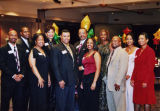 A group poses for a picture at the Inaugural Diversity Gala, 2003