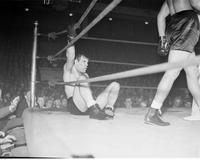 Boxing Matches; Joe Louis vs. Abe Simon.