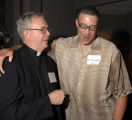 Robert A. Wild shares a laugh with Maurice ""Bo"" Ellis during Alumni Reunion Weekend at Marquette, 2007