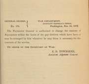 General orders. No. 194