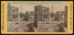 Ruins of Central and Secession Hall, and St. Philips church in the centre of the picture, Charleston, S.C.