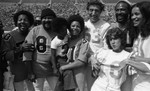 Billy Davis, Ronald Townson, Rodney Allen Rippy, Joseph Campanella, Ruth Buzzi, Marvin Gaye and Marilyn McCoo, Los Angeles, 1973