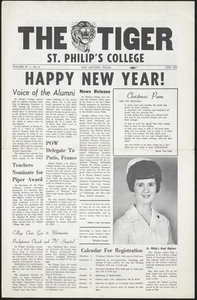 The Tiger (San Antonio, Tex.), Vol. 4, No. 9, Ed. 1, January 1971