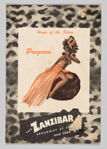 Program for Cafe Zanzibar