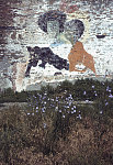 Angela Davis, Black Panthers mural, Hoyne Ave. at W. Madison St., Chicago, 1989