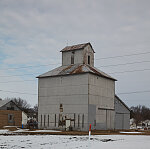 Barns with ventilation cupolas such as this in Steward, Illinois, proliferate in the agricultural central part of the state