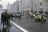 Thumbnail for Hosea Williams and other demonstrators marching to the Jefferson County courthouse in Birmingham, Alabama, to protest the incarceration of Martin Luther King, Jr., and several other civil rights leaders.