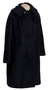 Black wool coat