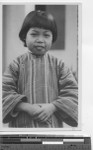 A girl who was sold into slavery at Yulin, China, 1937