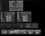 Thumbnail for Set of negatives by Clinton Wright including debutante practice, Bishop Webb's appreciation, class at Highland School, and Reverend Thompson's church, 1969