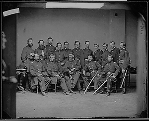 Gen. Francis Preston Blair, Jr. and staff of fifteen