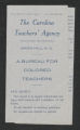 Thumbnail for General Correspondence of the Director, Training Schools, 1915-1916