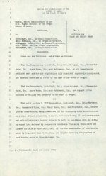 Discrimination complaint filed with the Commissioner of the Bureau of Labor of the State of Oregon (Order), June 8, 1960