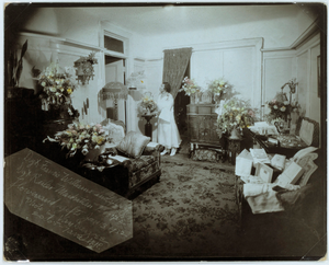 Thumbnail for Frances Williams at home after being installed as head of the Manhattan Temple Bible Club