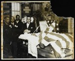 L.H. Ford at a funeral, Chicago