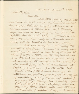 Letter from Calvin Ellis Stowe, Andover, [Massachusetts], to Moses Dresser Phillips, 1856 June 11