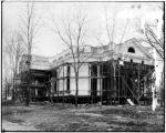 Virginia pavilion during its construction for the 1904 World's Fair