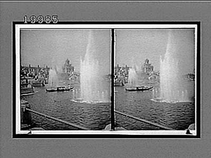 Thumbnail for Where the fountains dance and play at the head of the Grand Basin. 5884 Interpositive