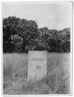 Grave of Mr. Gortner, circa 1920