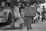 Protest against police killings, Los Angeles, 1983