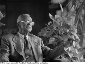 Arthur A. Braswell sitting for portrait