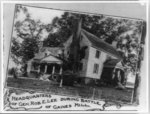 Headquarters of Gen. Rob. E. Lee during battle of Gaines Mill